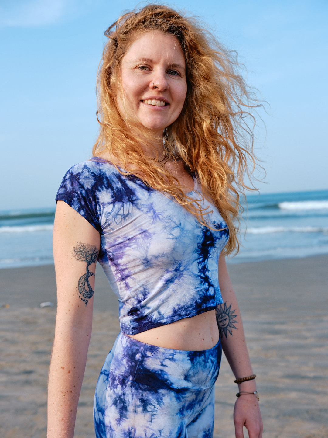 Batik Top ~ BLUE SKY