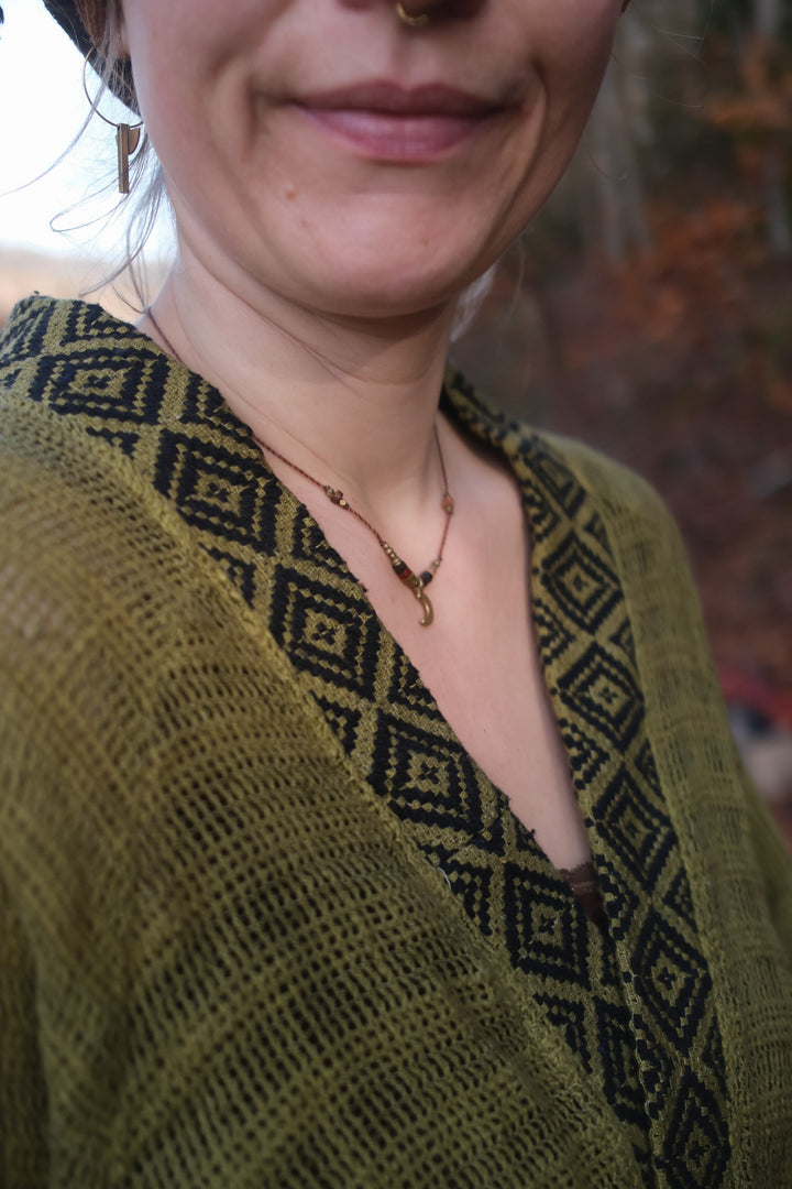 Mesh Cardigan ~ GRÜN