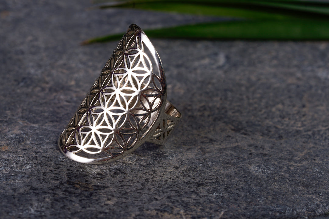 Mandala Ring ~ BLUME DES LEBENS ~