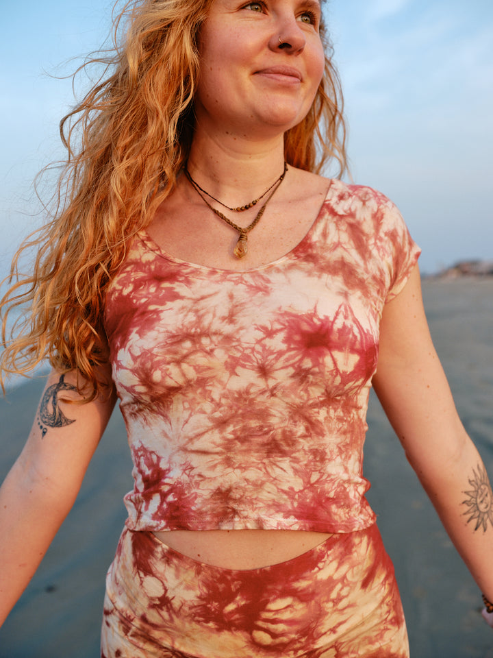 Batik Top ~ RED EARTH
