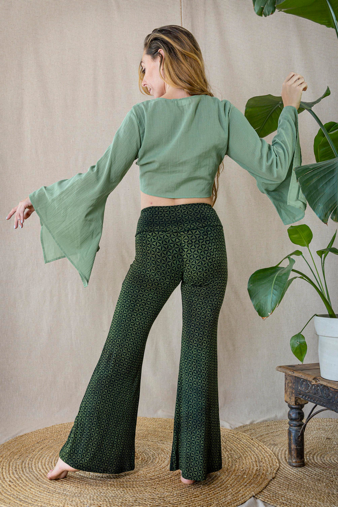Wickelbluse FREE FLOW ~ SALBEI