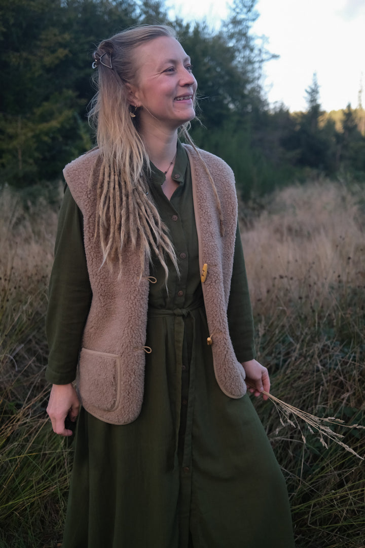 Maxi Kleid CARA ~ Grün