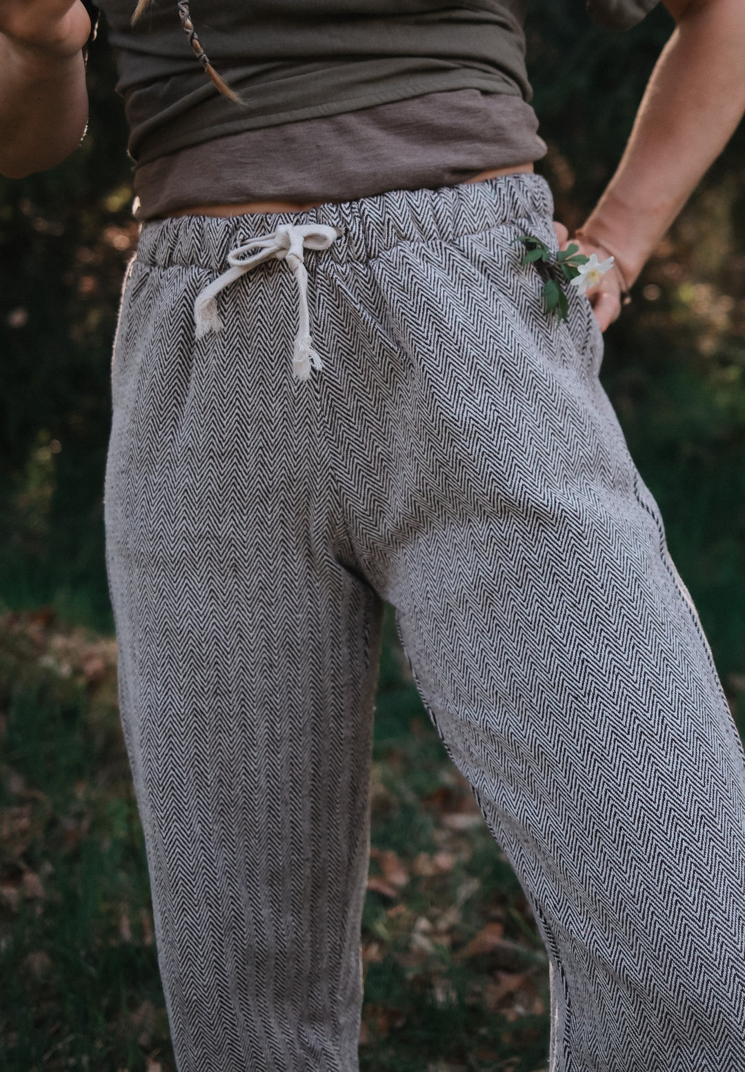 Bequeme Hose ~ LENNY FISCHGRAT grau