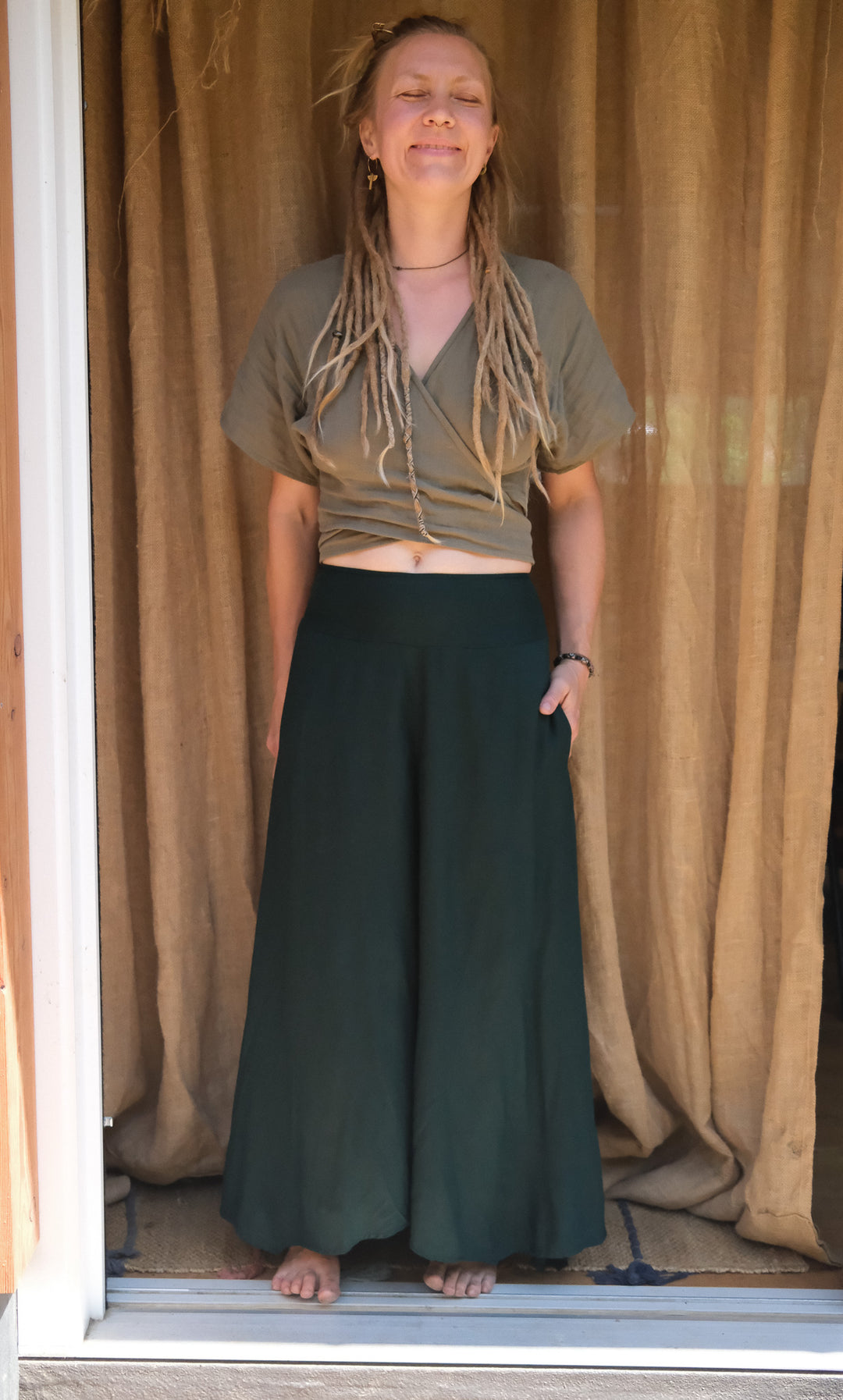 Butterfly Pants ~ Smaragdgrün