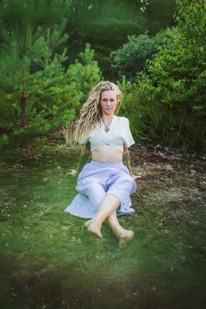 Musselin Culotte ~ Lavendel