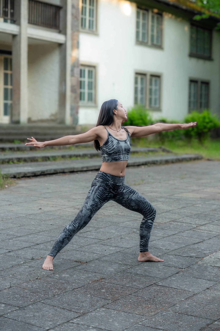 Farn leggings ~ green