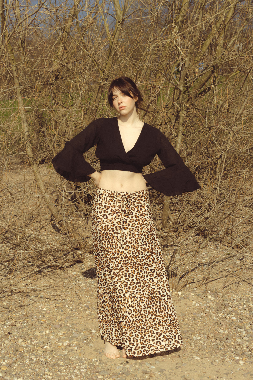 Flexibles Top ~ AMAL schwarz