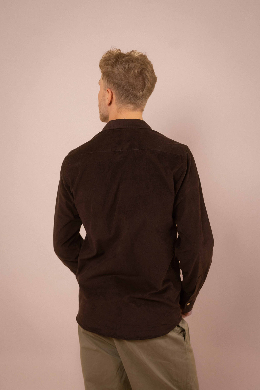 Cord-Hemd ~ NOAH braun