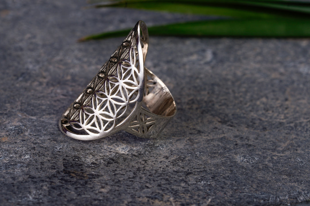 Mandala Ring ~ BLUME DES LEBENS ~