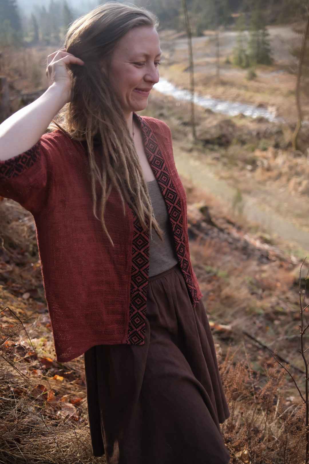 Mesh Cardigan ~ ROST