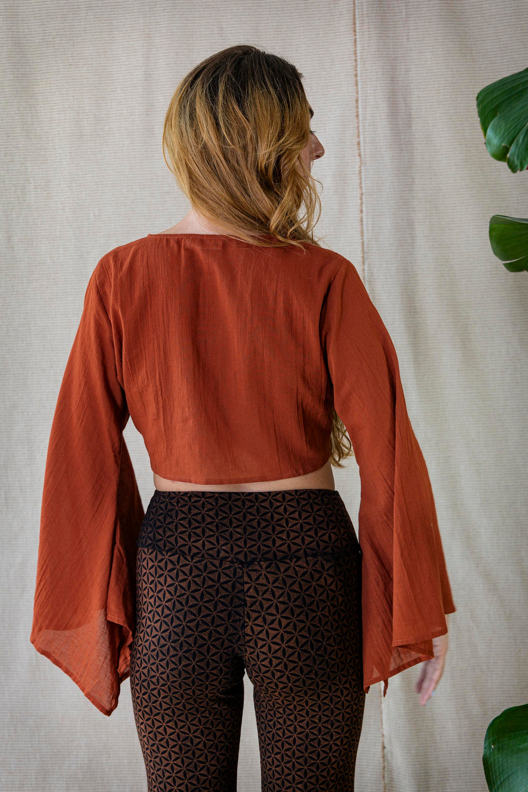 Wickelbluse FREE FLOW ~ FIRE