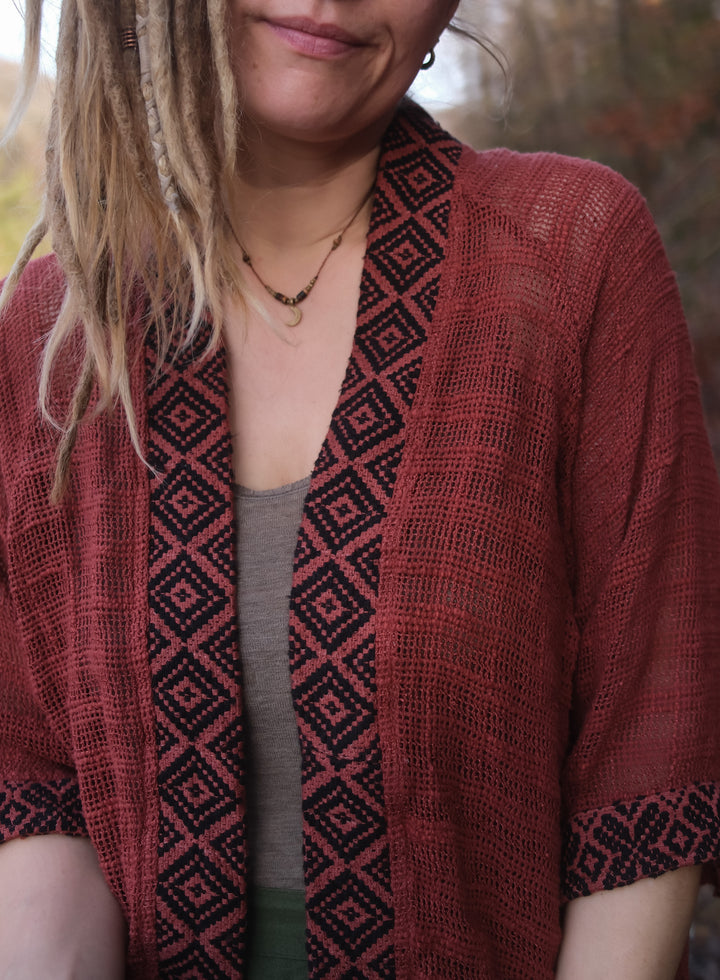 Mesh Cardigan ~ ROST