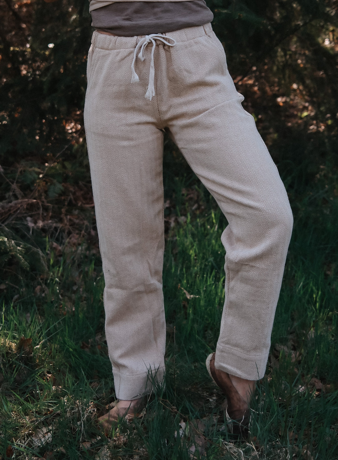 B-Ware Hose LENNY BEIGE in S/M