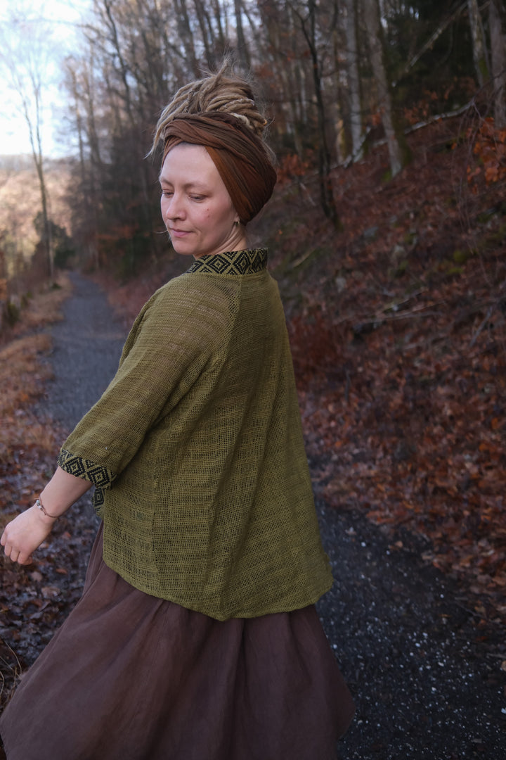 Mesh Cardigan ~ GRÜN