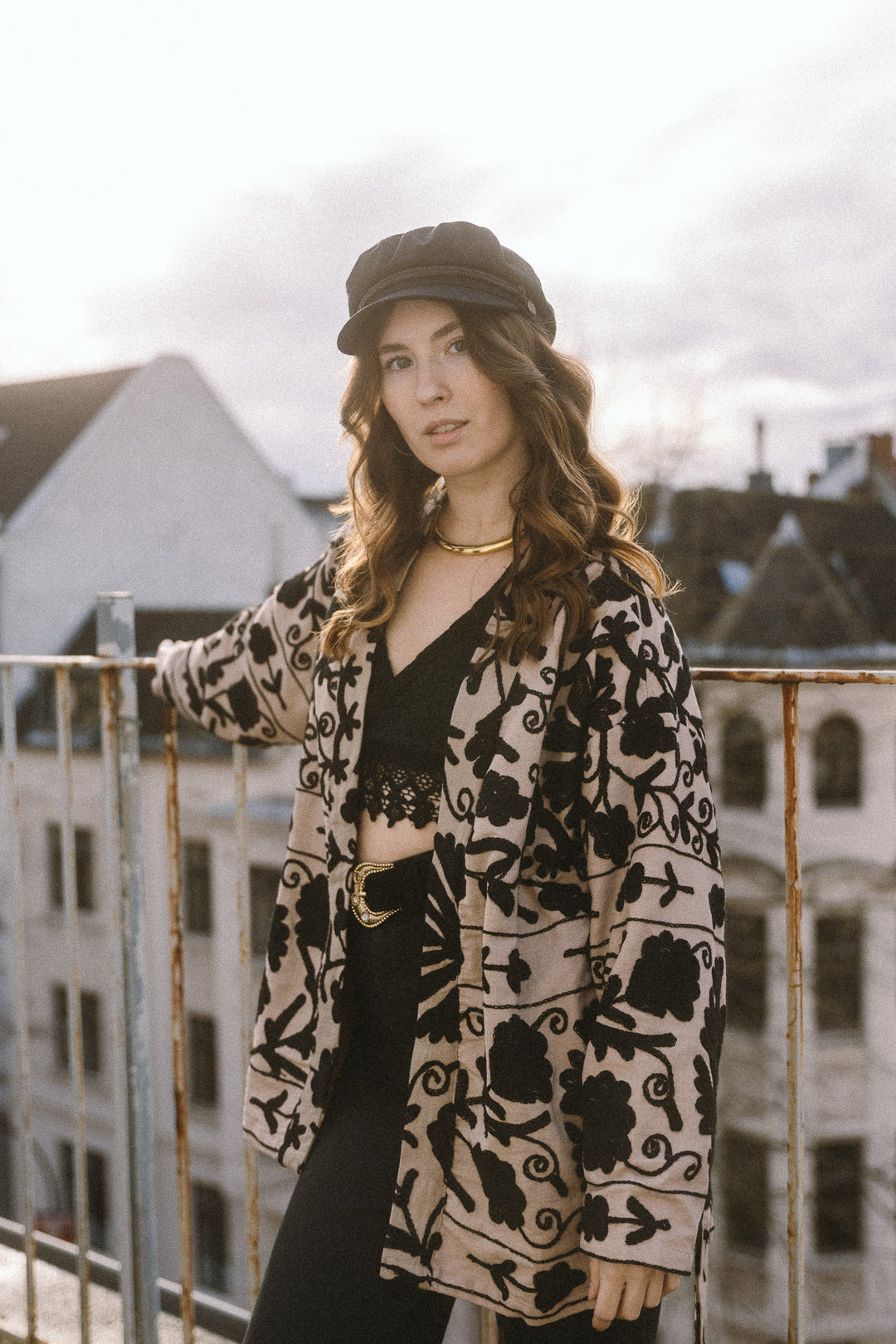 Bestickte Jacke JACKIE