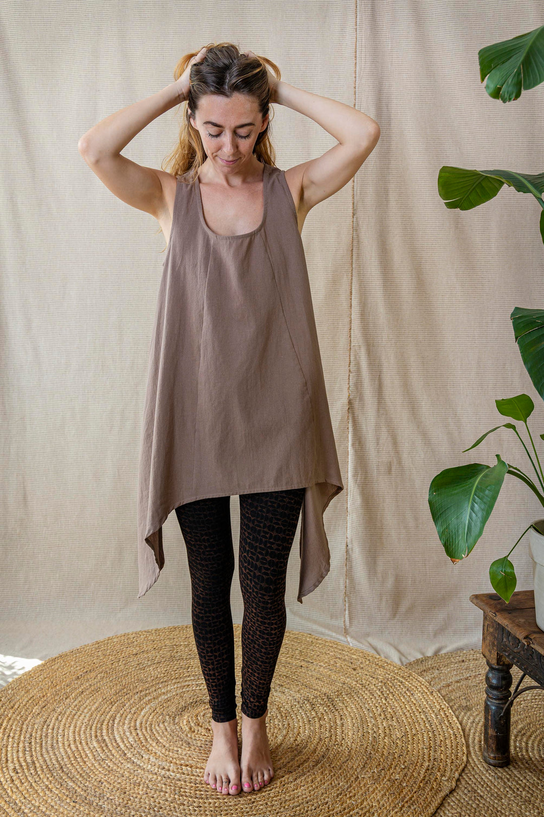 Zipfelkleid ~ TAUPE
