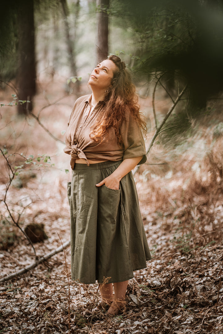 Bequemer Rock mit Taschen FREYA FOREST