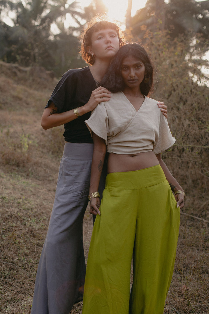 Wickeltop ~ LINNEA Beige