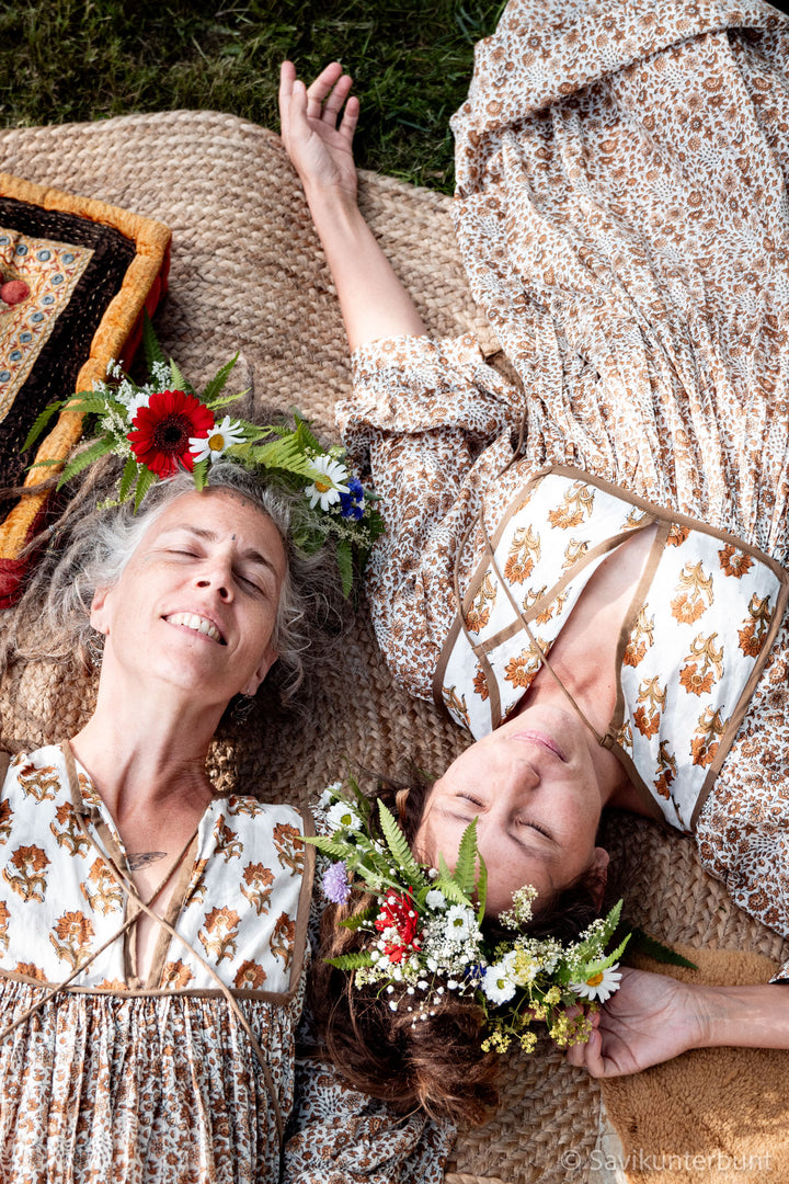 VORBESTELLUNG: Hippie-Kleid ~ VIVI von savikunterbunt