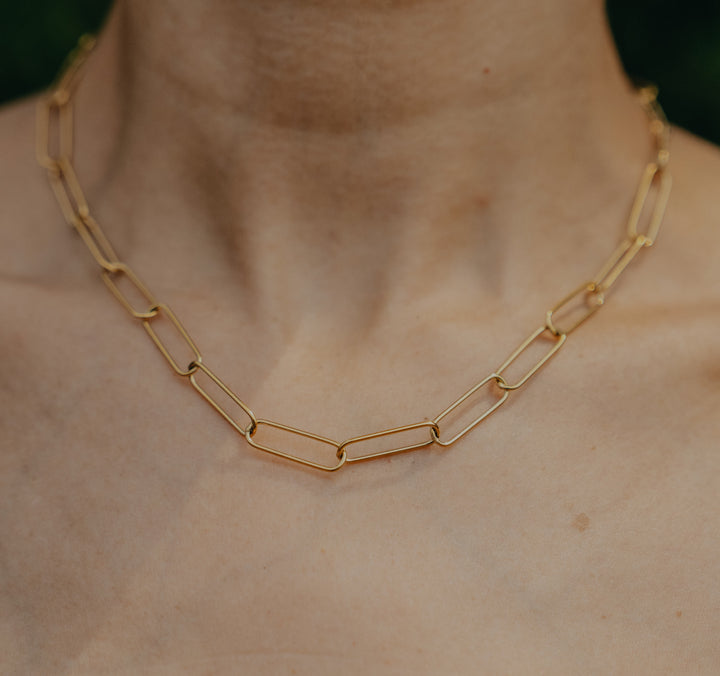 Halskette ~ PAPER CLIP Summer