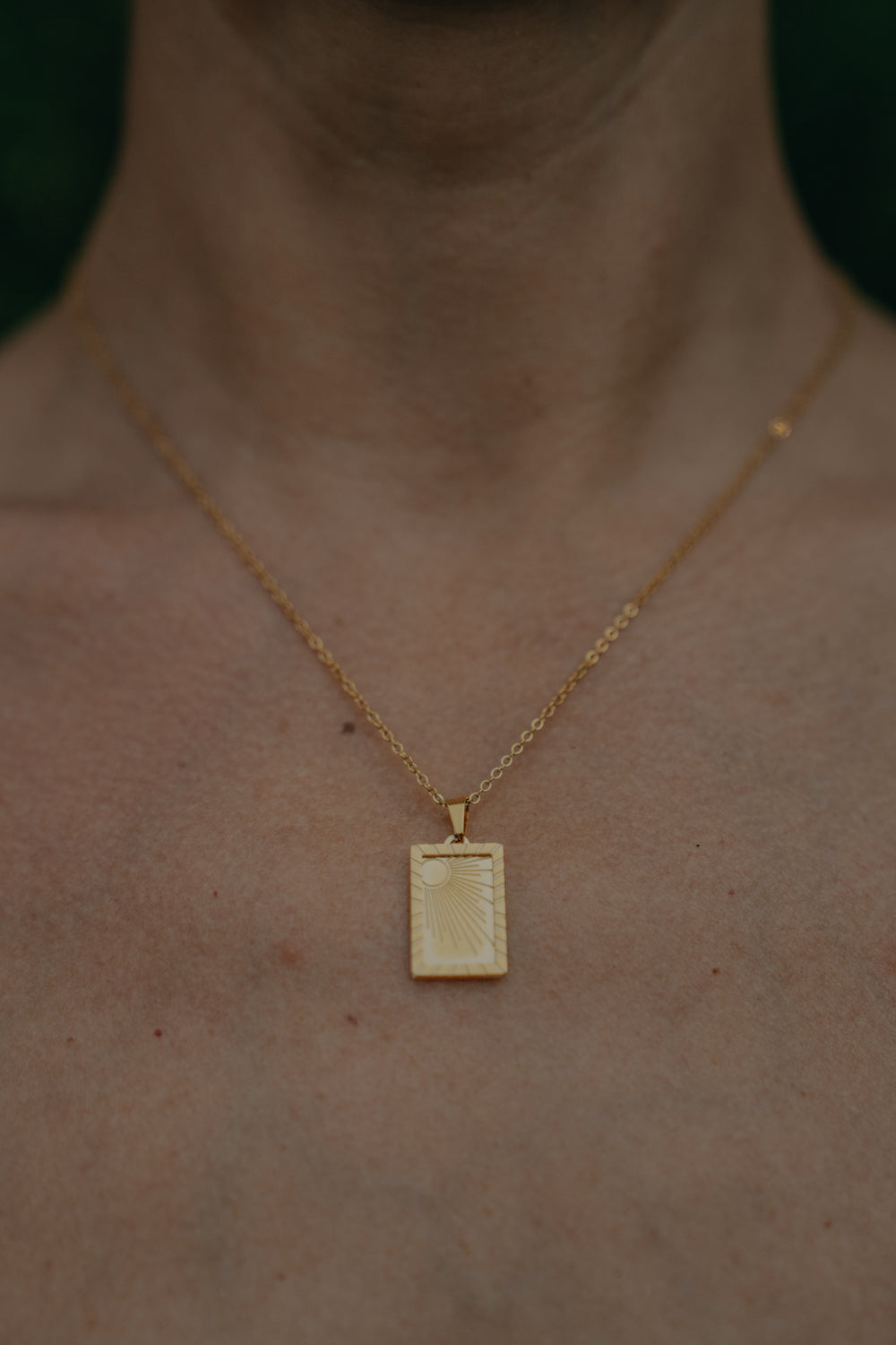 Halskette ~ TAROT SONNE