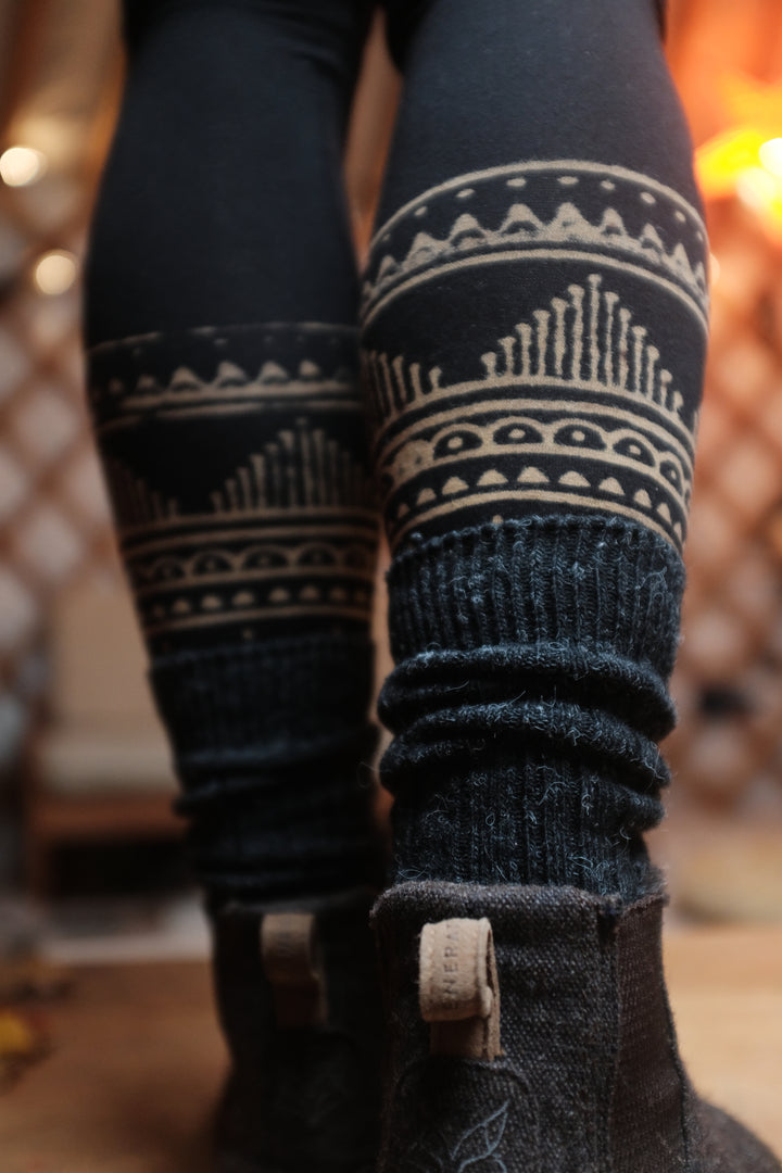 Superwarme Alpaka Socken ~ 2 Paar