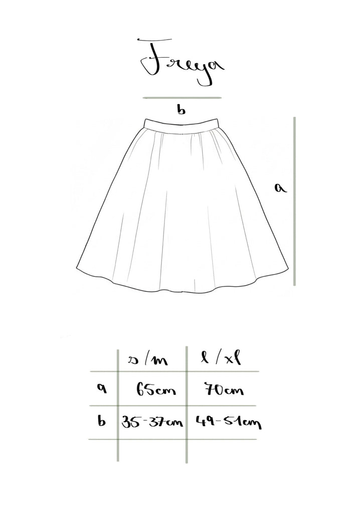 Bequemer Rock mit Taschen FREYA FOREST