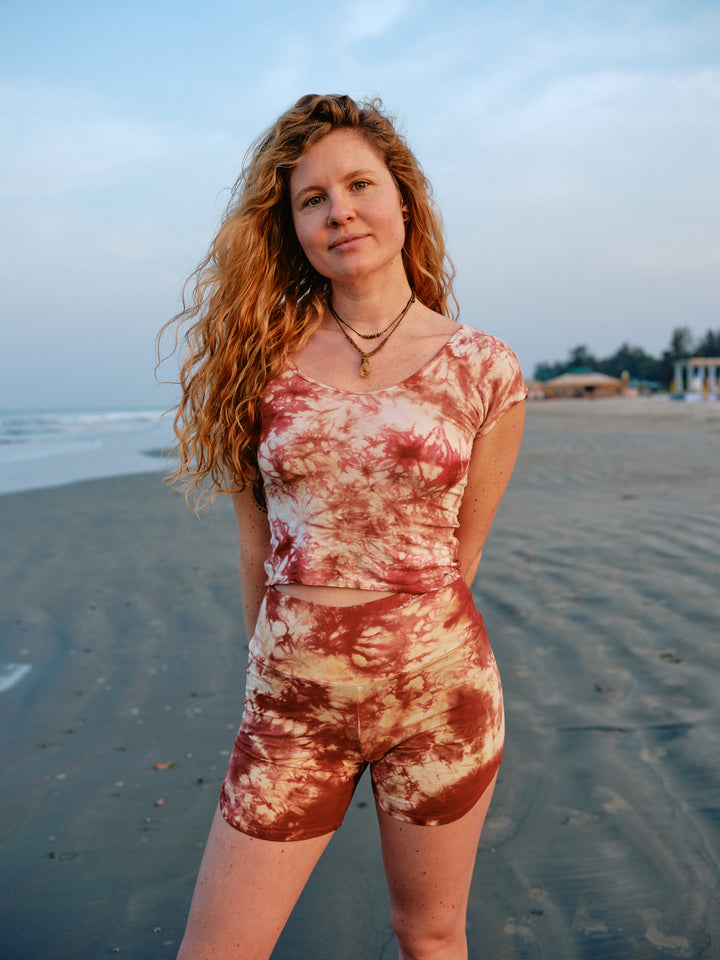 Batik Top ~ RED EARTH