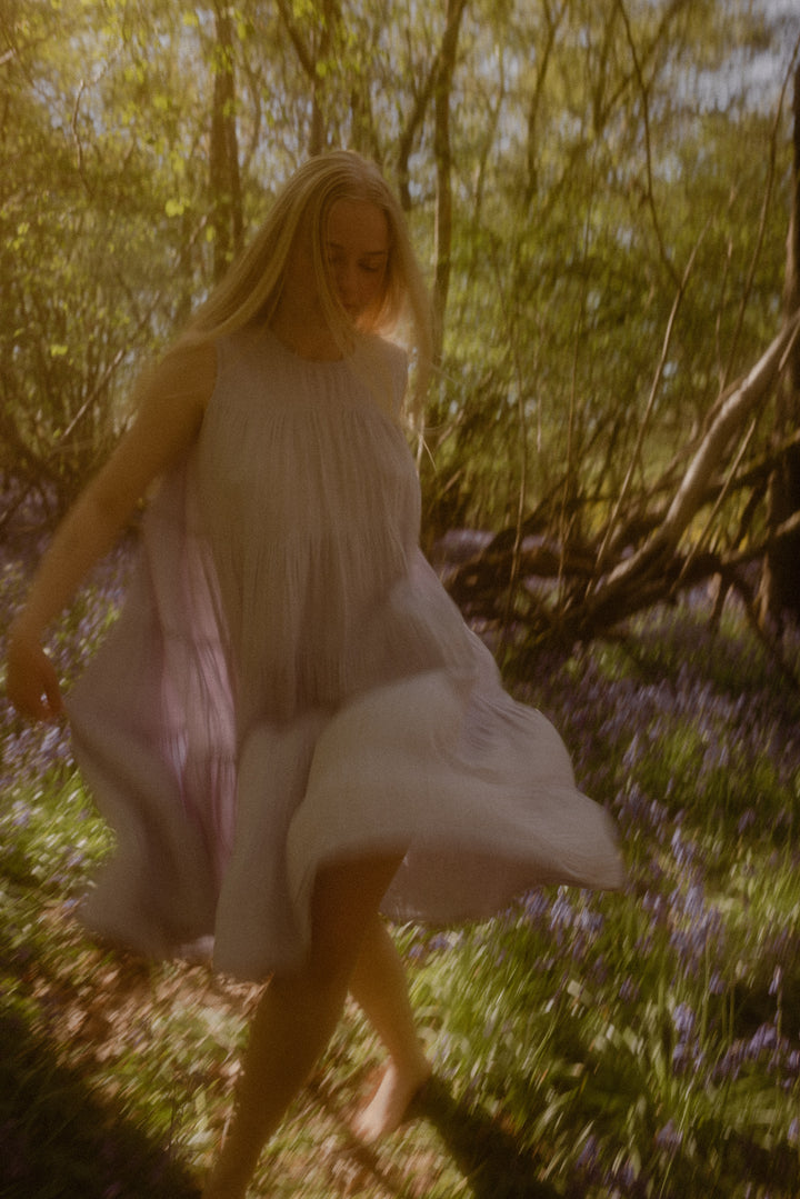 Boho Kleid ~ BLOSSOM Lavendel