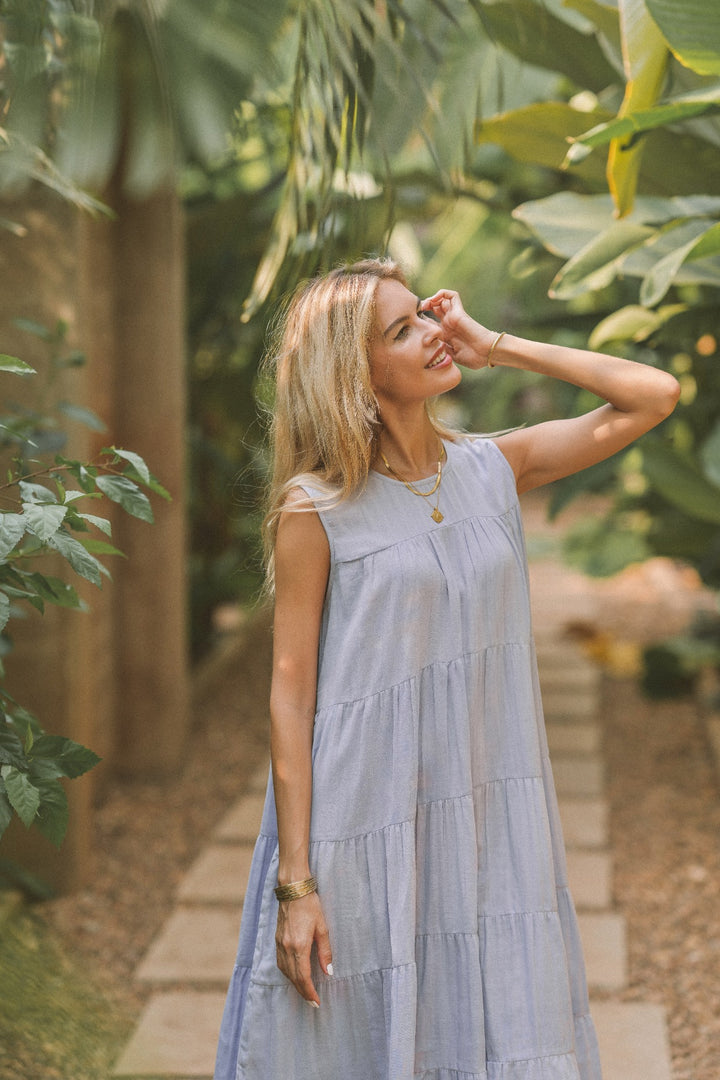 Boho Kleid ~ BLOSSOM Lavendel