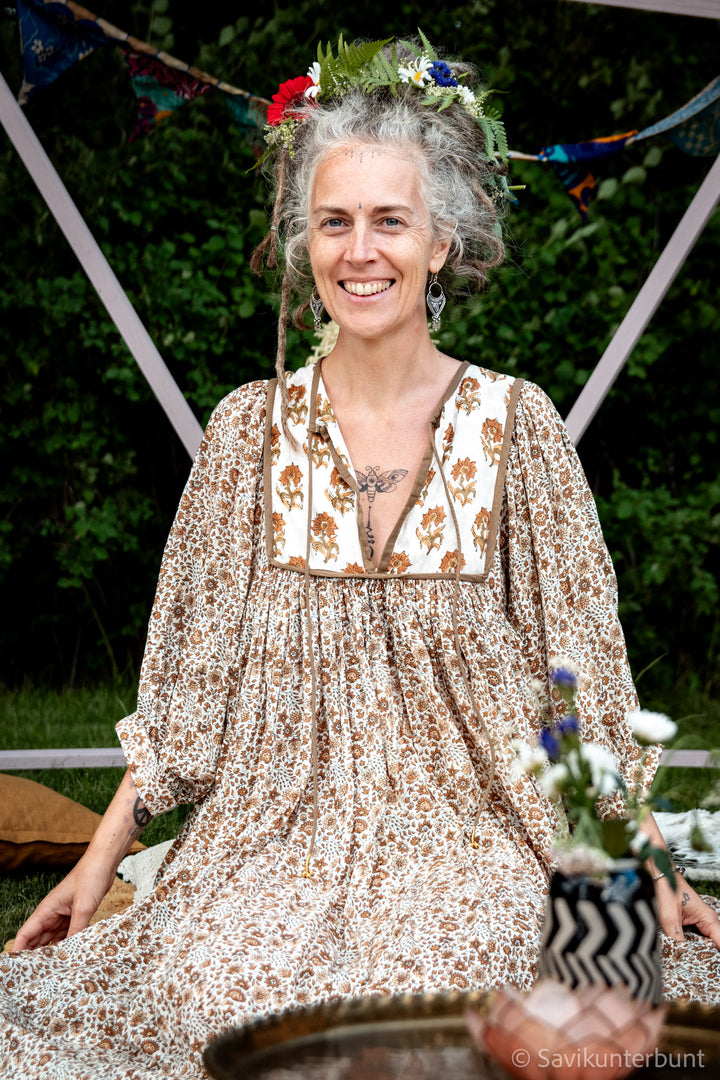VORBESTELLUNG: Hippie-Kleid ~ VIVI von savikunterbunt