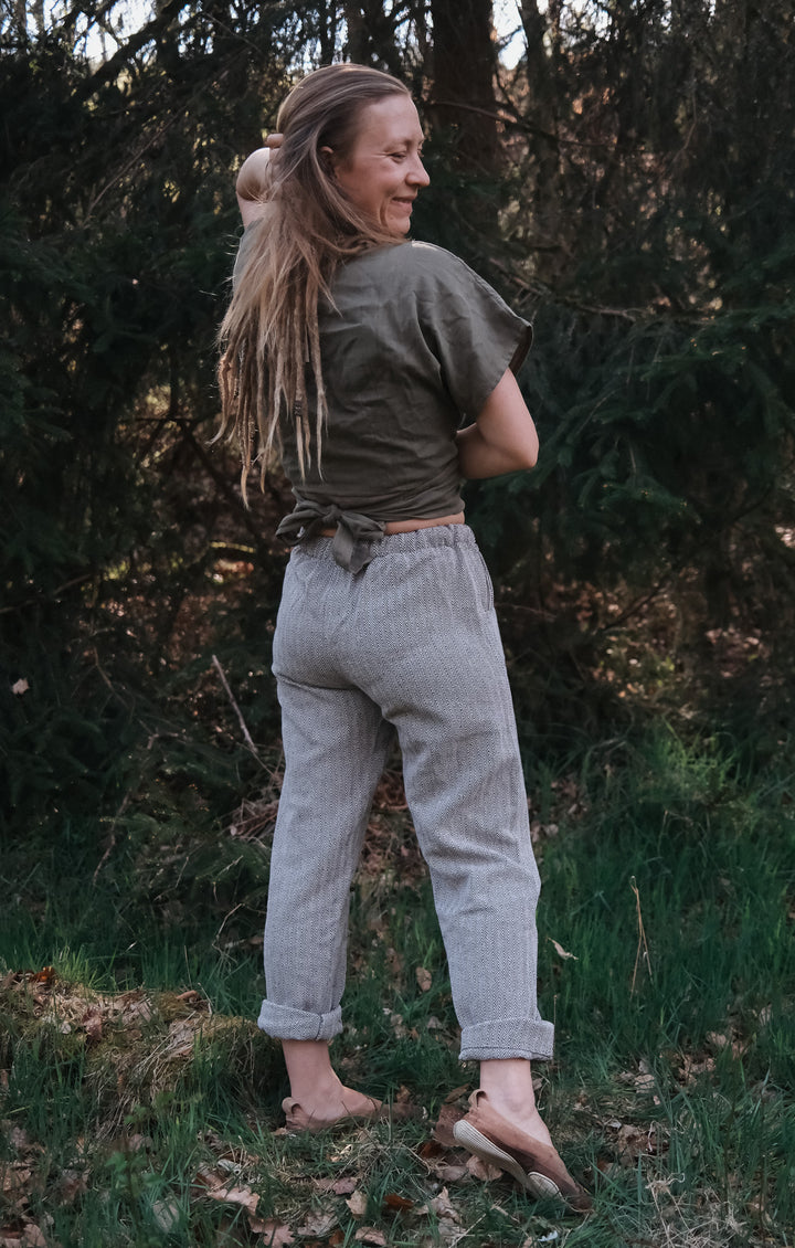 Bequeme Hose ~ LENNY FISCHGRAT grau