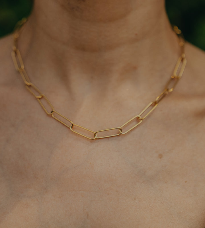 Halskette ~ PAPER CLIP Summer