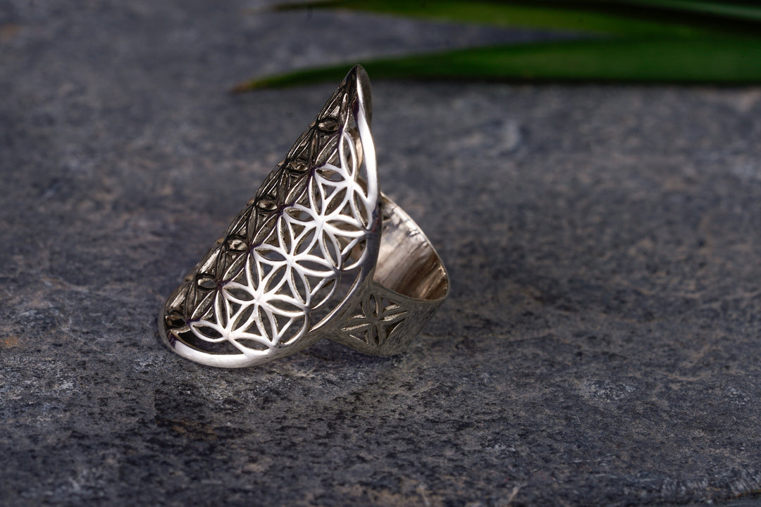 Mandala Ring ~ BLUME DES LEBENS ~