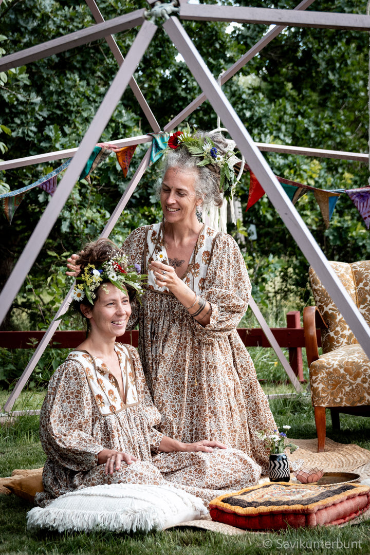 VORBESTELLUNG: Hippie-Kleid ~ VIVI von savikunterbunt