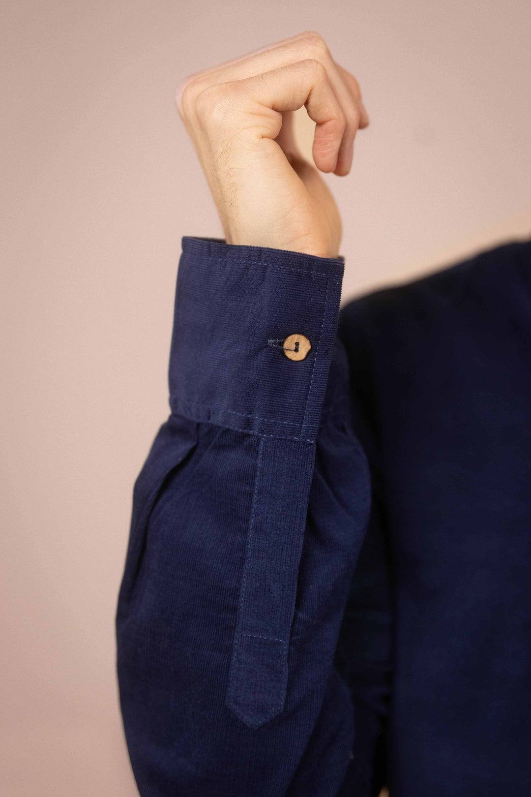 Cord-Hemd ~ NOAH blau