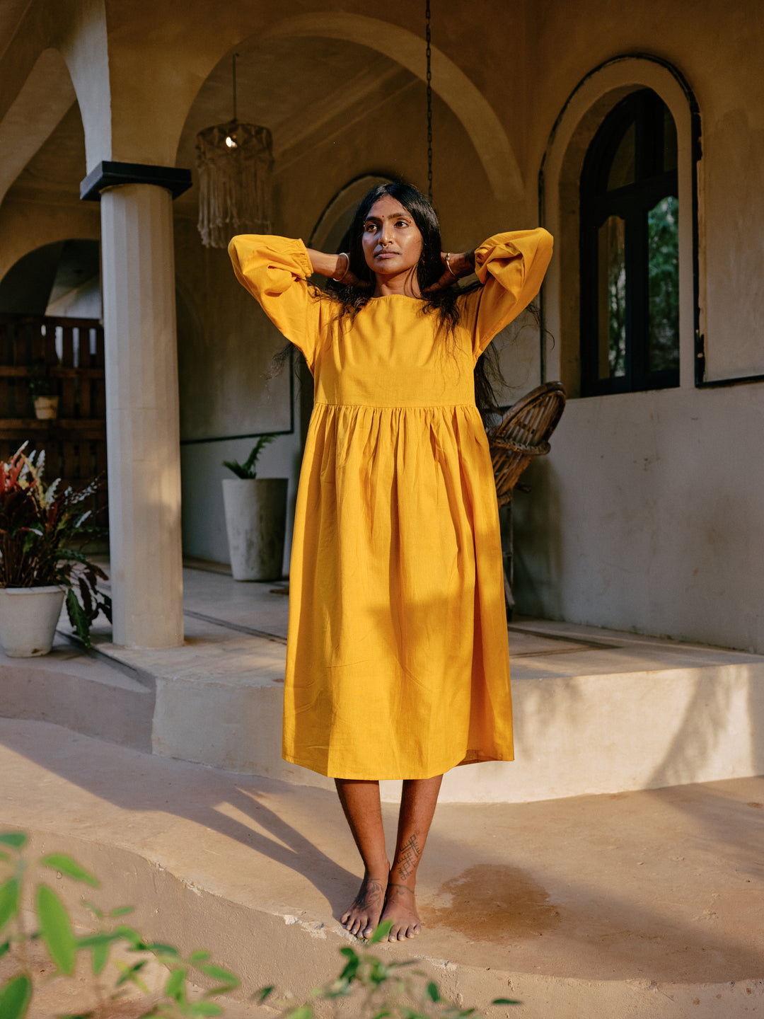 Kleid JULIANA GELB