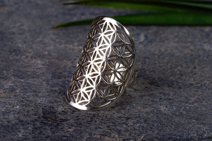 Mandala Ring ~ BLUME DES LEBENS ~