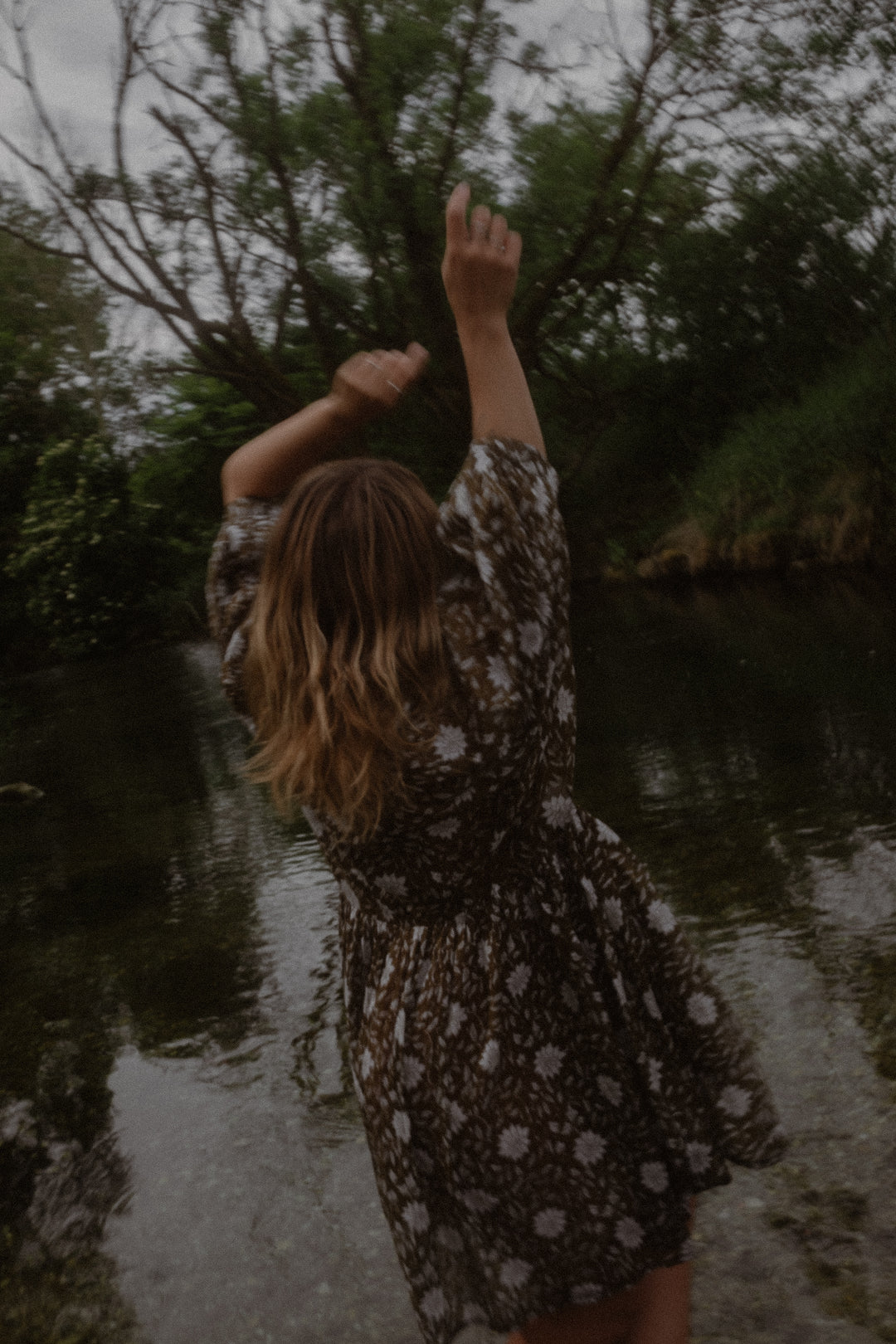 Boho Kleid ~ WATERLILY kurz