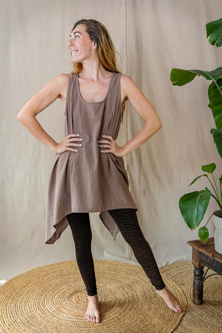 Zipfelkleid ~ TAUPE