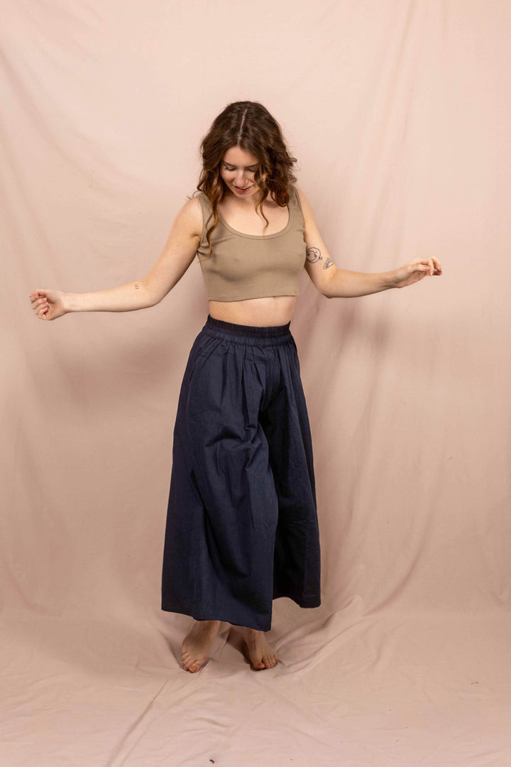 Weite Culotte SOFT DENIM