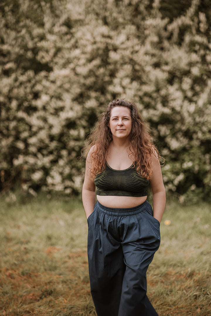Yoga Top ~ Farn ~ Grün