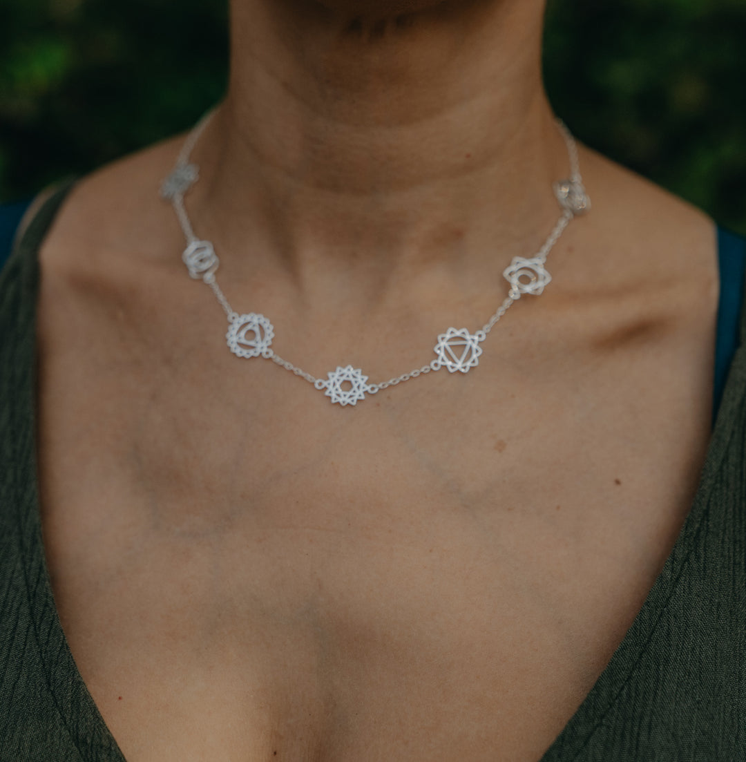 Halskette ~ CHAKRA Silber