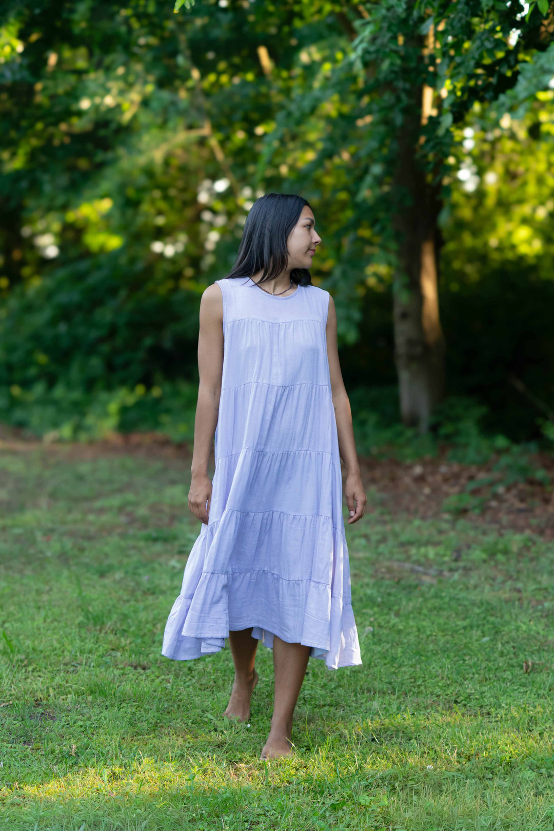Boho Kleid ~ BLOSSOM Lavendel