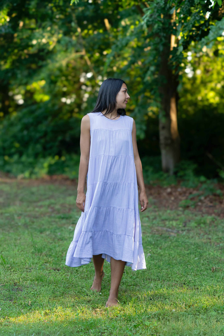 Boho Kleid ~ BLOSSOM Lavendel