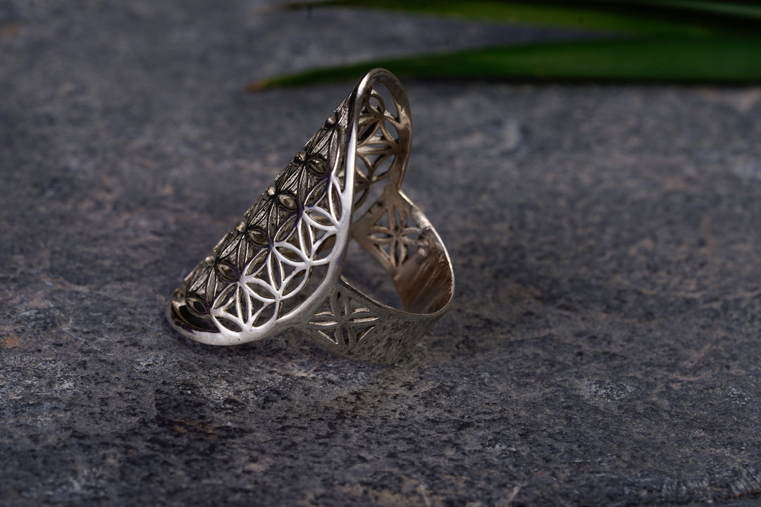 Mandala Ring ~ BLUME DES LEBENS ~