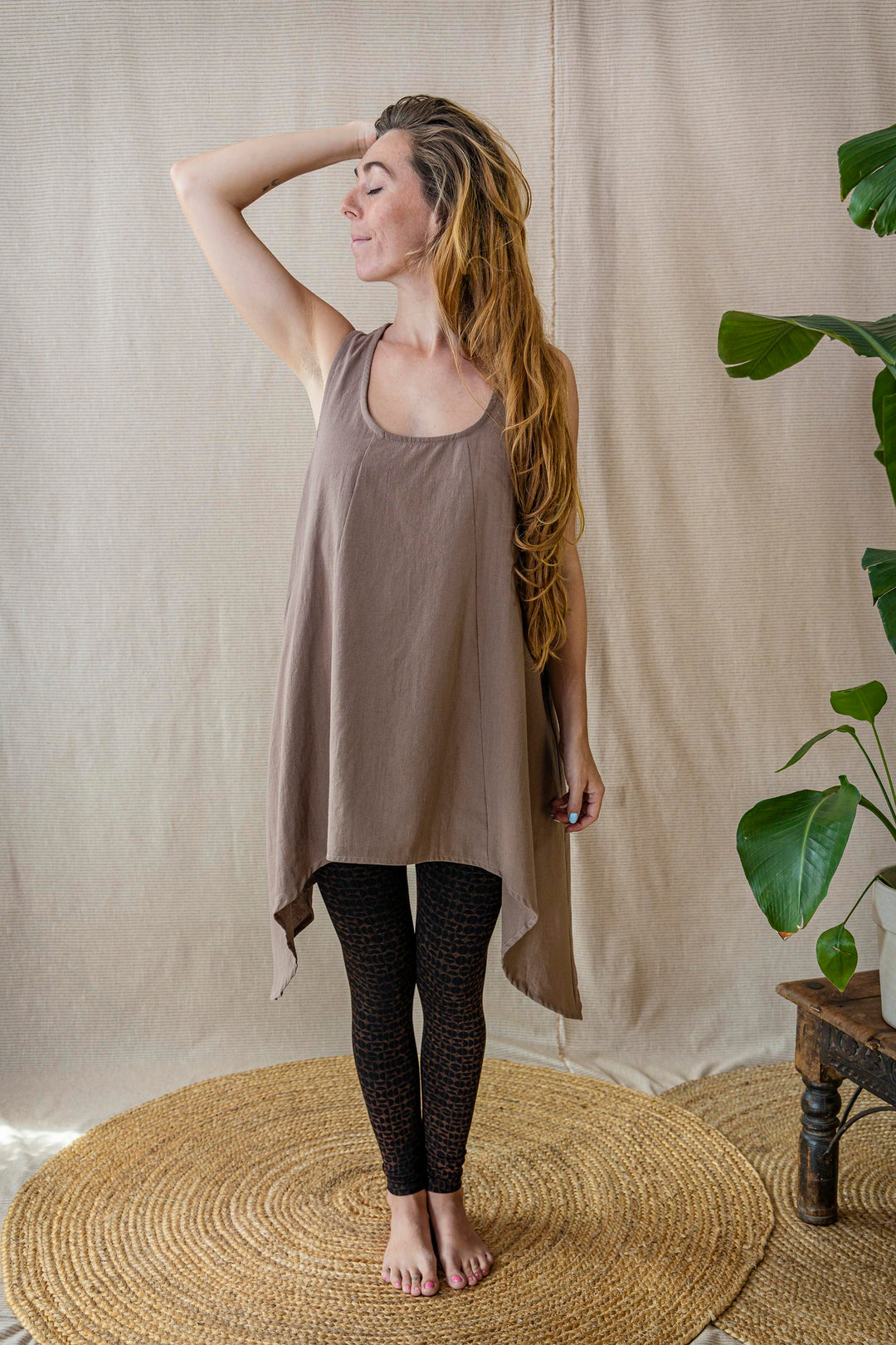 Zipfelkleid ~ TAUPE