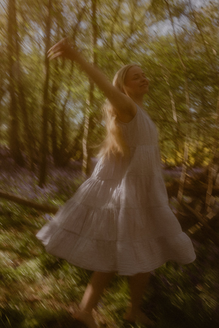 Boho Kleid ~ BLOSSOM Lavendel