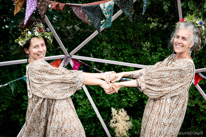 VORBESTELLUNG: Hippie-Kleid ~ VIVI von savikunterbunt