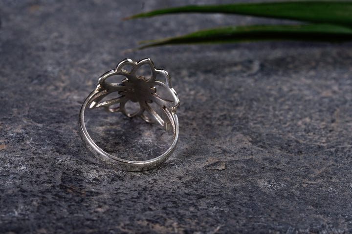 Ring ~ FLORA ~ 925er Sterling Silber ~ Blume & Blüte